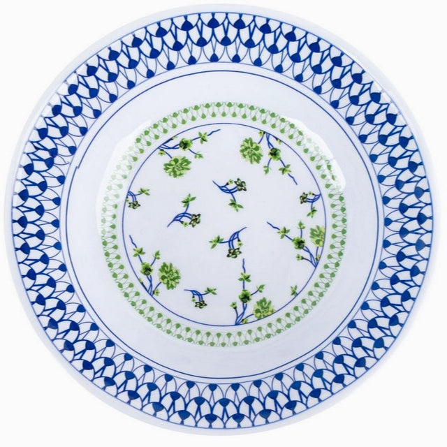 Floral Cache Pot Melamine Dinnerware Collection - The Well Appointed House