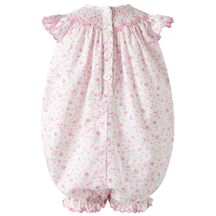 Floral Smocked Babysuit - The Well Appointed House