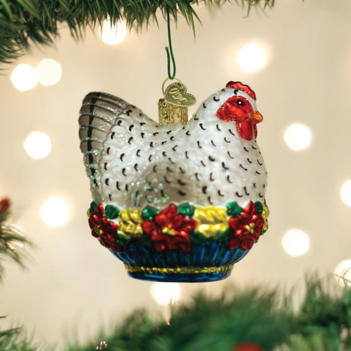 French Hen Ornament - The Well Appointed House
