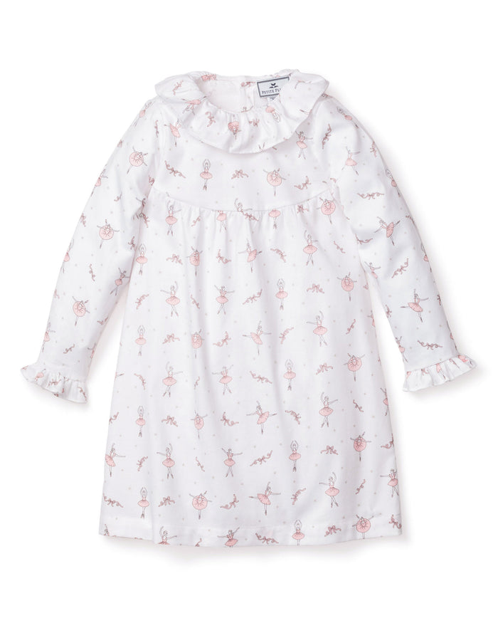 Girl's Twill Scarlett Nightgown in Sugar Plum Fairy
