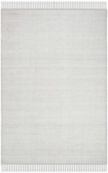 Hand Loomed Bone Ivory Wool Area Rug - Rugs - The Well Appointed House
