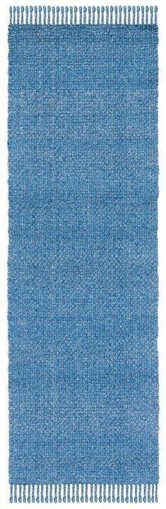 Hand Loomed Deep Blue Wool Area Rug - Rugs - The Well Appointed House