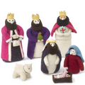 Handmade Nativity Scene Hand Felted Wool - The Well Appointed House