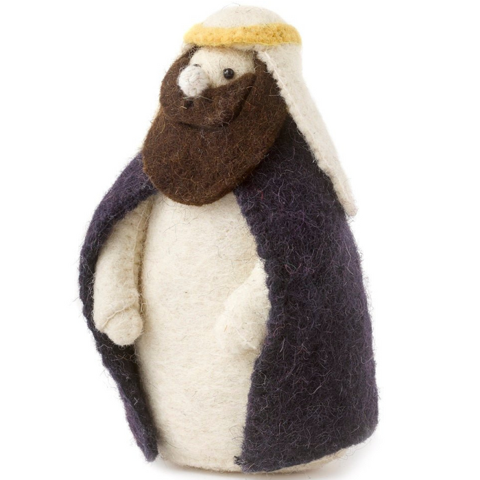 Handmade Nativity Scene Hand Felted Wool - The Well Appointed House