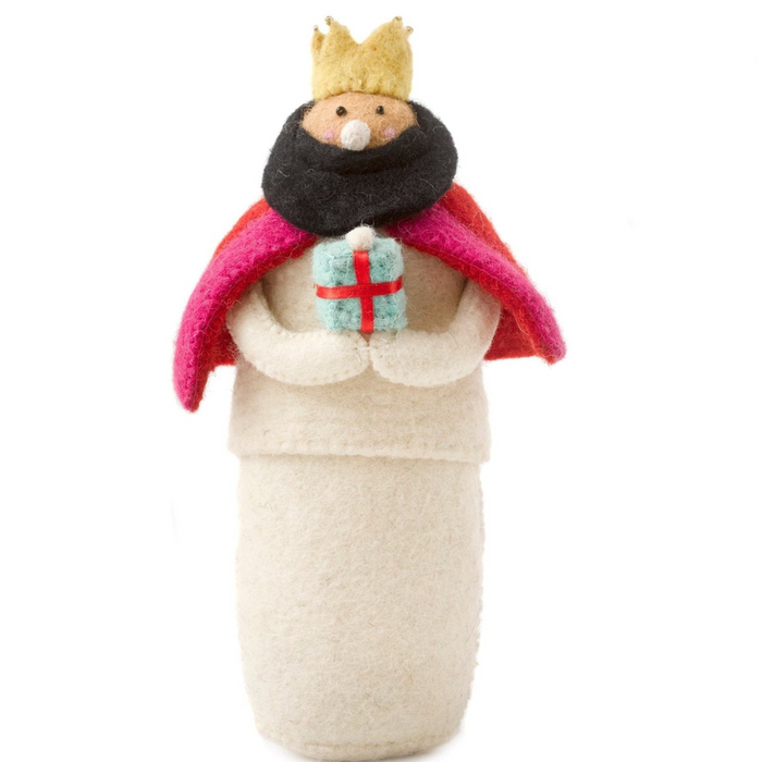 Handmade Nativity Scene Hand Felted Wool - The Well Appointed House
