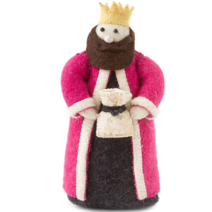 Handmade Nativity Scene Hand Felted Wool - The Well Appointed House