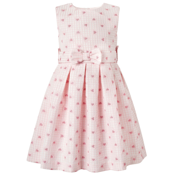 Heart Check Damask Dress - The Well Appointed House