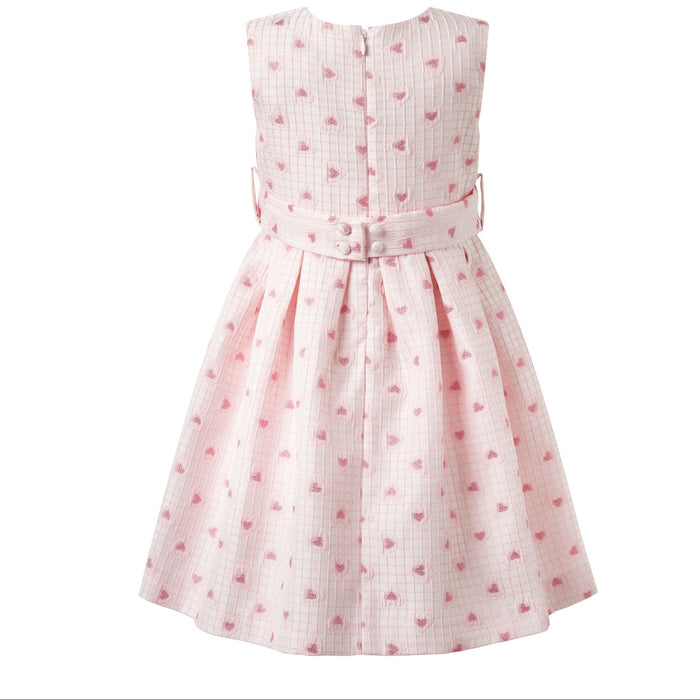 Heart Check Damask Dress - The Well Appointed House