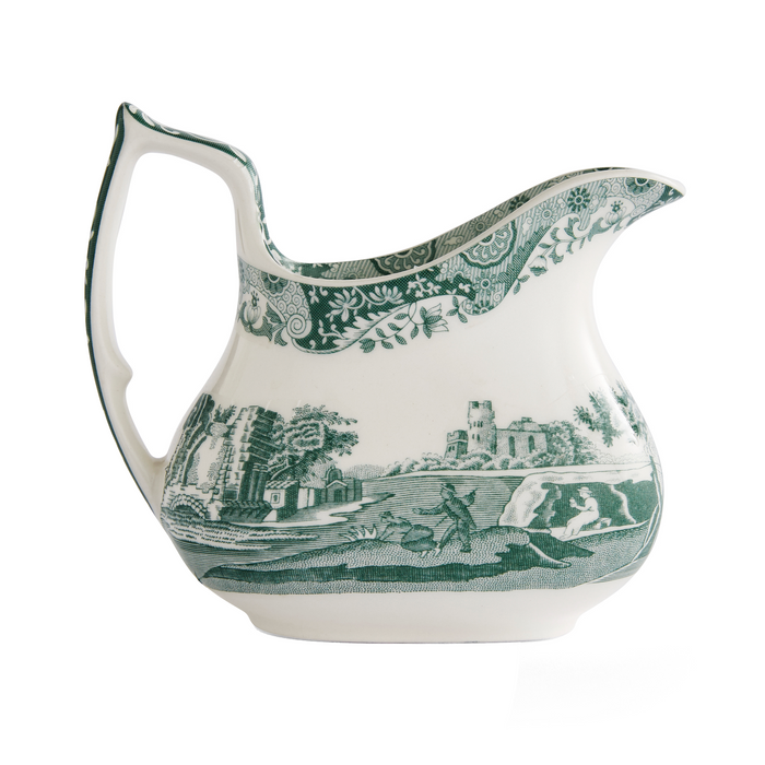Heritage Green Italian Cream Jug - The Well Appointed House