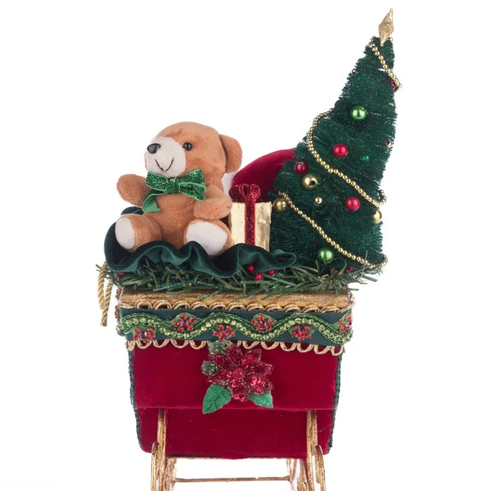 Holiday Magic Table Top Sleigh - The Well Appointed House