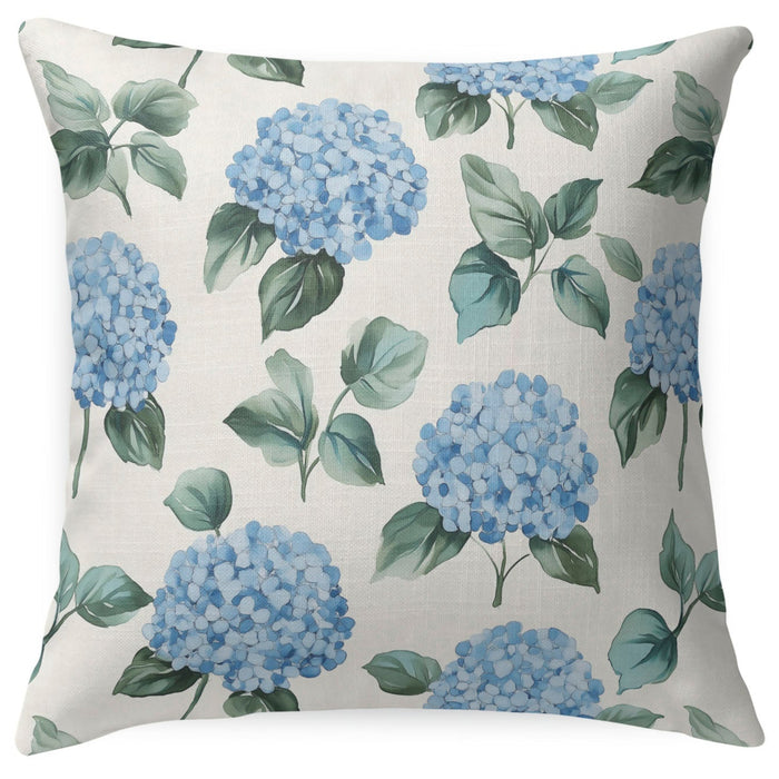 Hydrangea Morning Tailored Pillow - The Well Appointed House