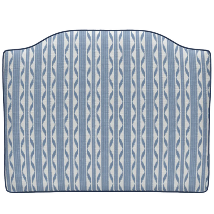 Ikat Stripe Headboard Pillow - The Well Appointed House