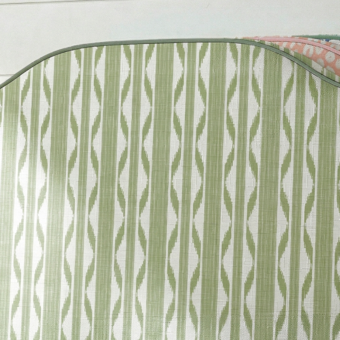 Ikat Stripe Headboard Pillow - The Well Appointed House