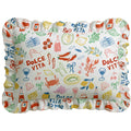 Italian Summer Ruffled Pillow - The Well Appointed House