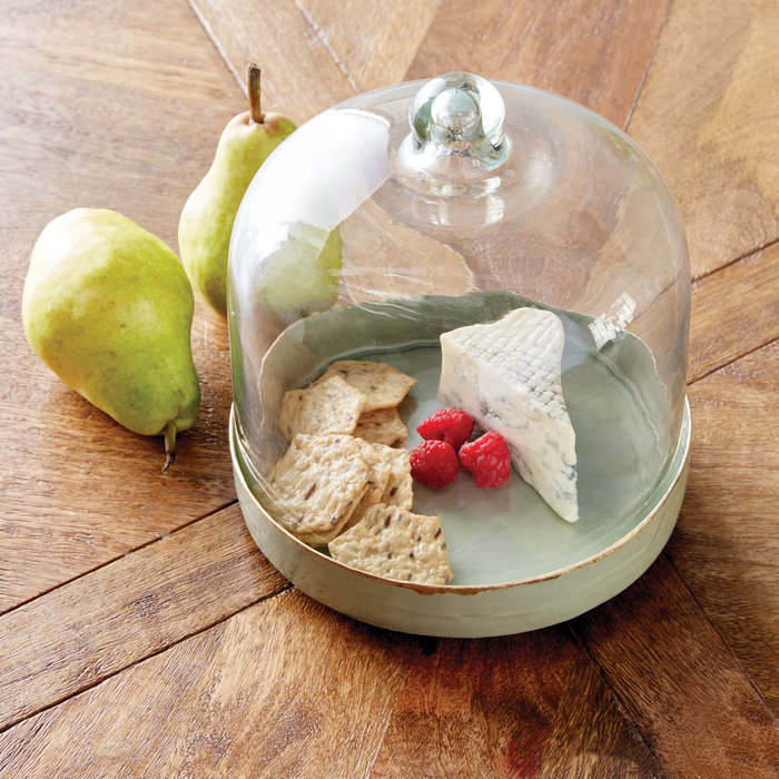 Kammie Tray With Cloche - The Well Appointed House