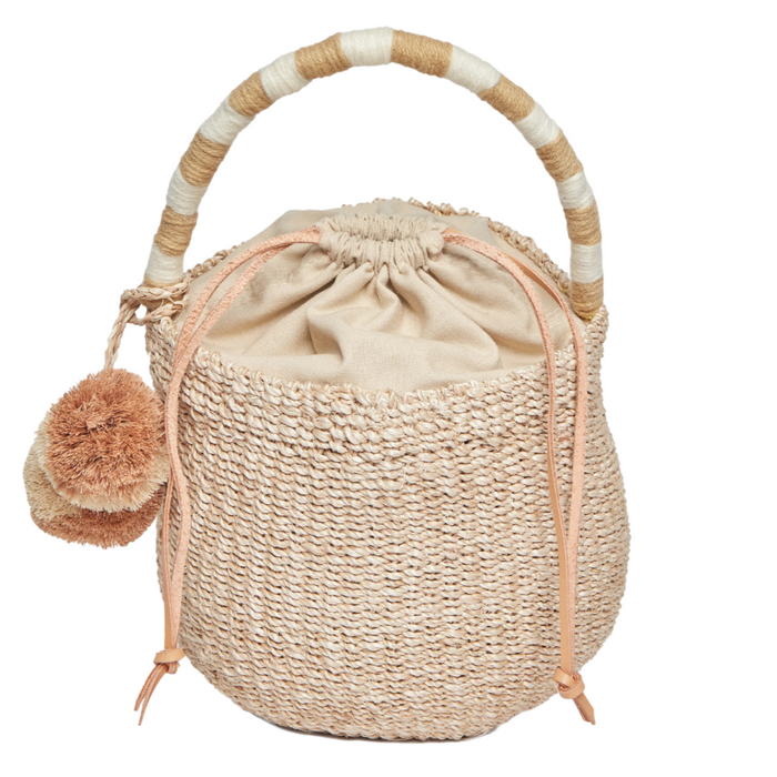 Kan Straw Bucket Bag - The Well Appointed House