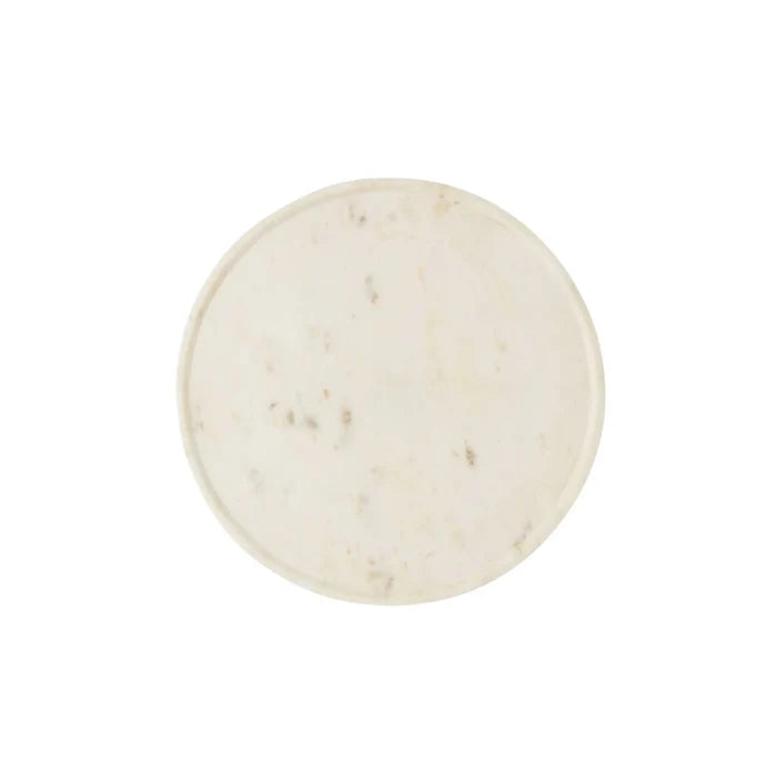 Large Marble Cake Stand in White - Serveware - The Well Appointed House