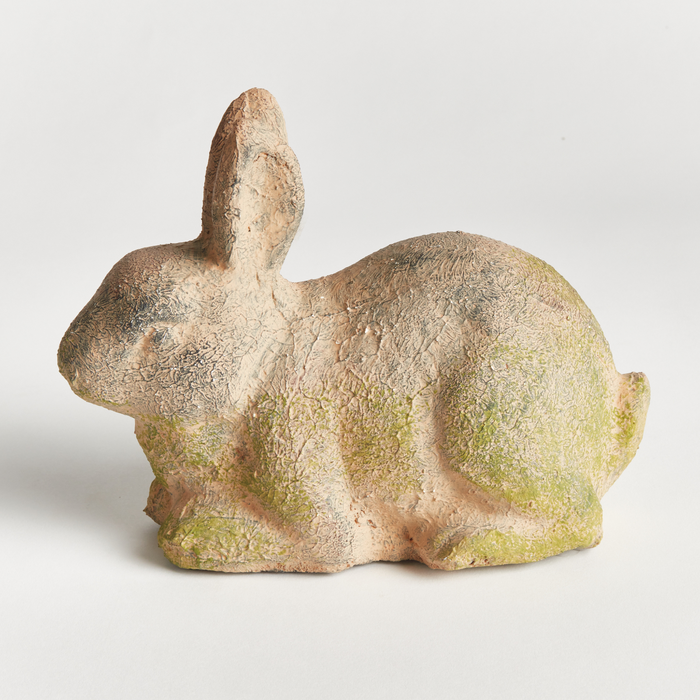 Large Weathered Garden Rabbit - The Well Appointed House