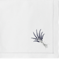Set of 4 Lavender Design Dinner Napkin - Dinner Napkins - The Well Appointed House