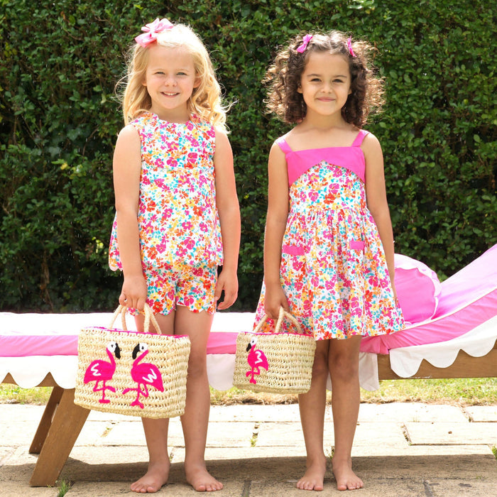 Leafy Floral Sundress - The Well Appointed House