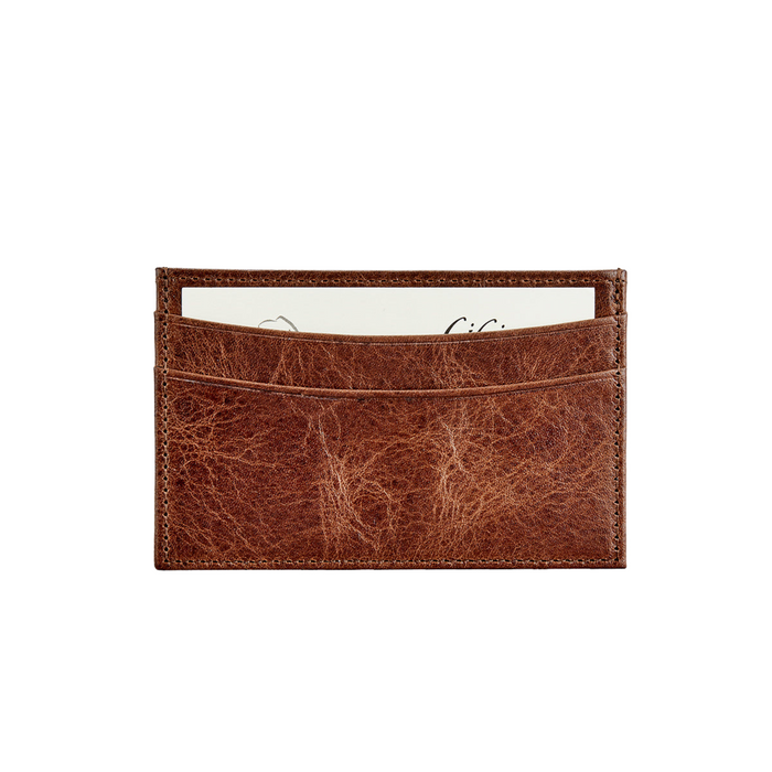 Personalize Leather Slim Design Card Case - The Well Appointed House