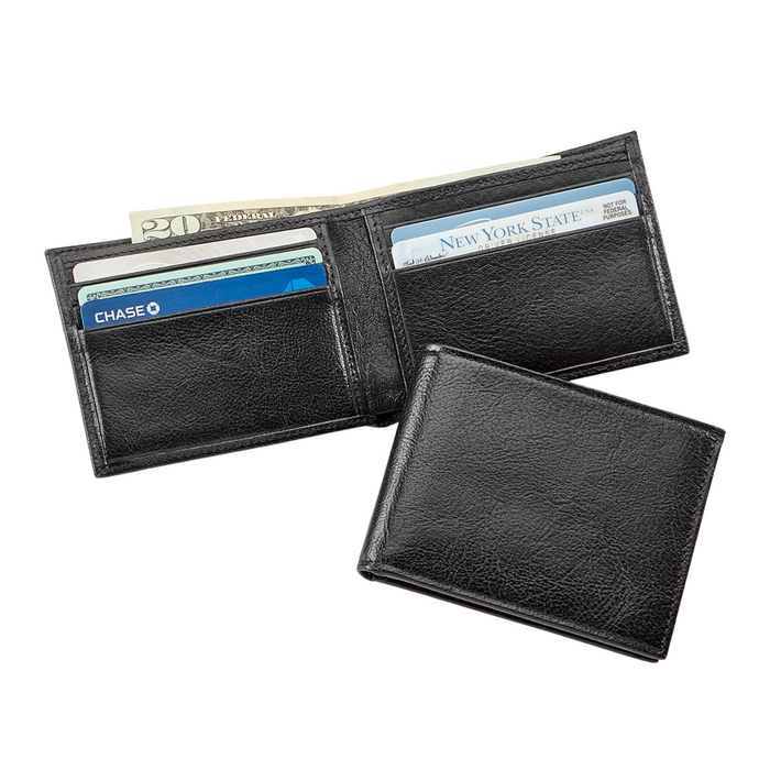 Personalize Leather Slim Wallet - The Well Appointed House