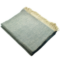 Seafoam Linen Throw Blanket - The Well Appointed House