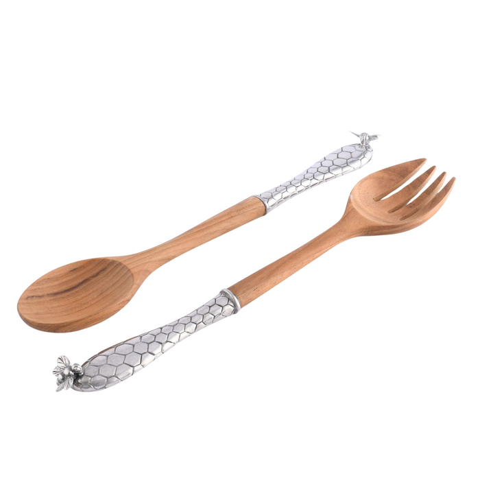 Little Bees Salad Server Set- The Well Appointed House