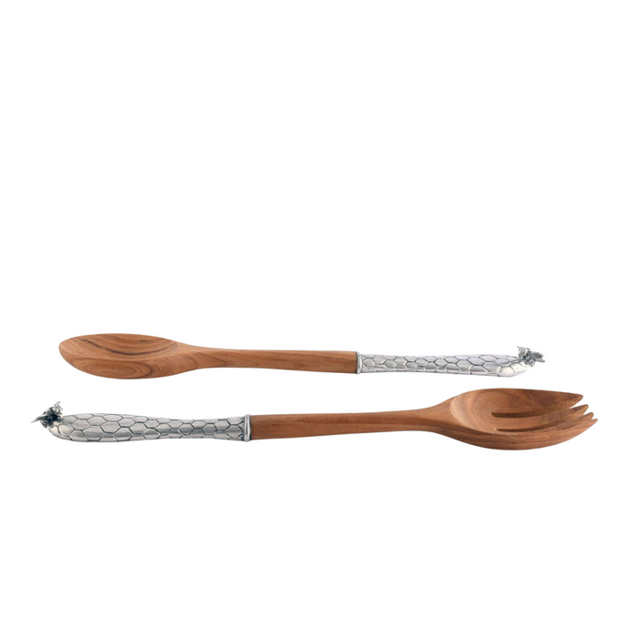 Little Bees Salad Server Set- The Well Appointed House