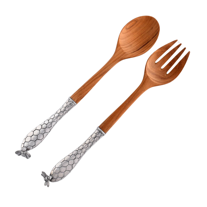 Little Bees Salad Server Set- The Well Appointed House