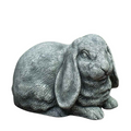 Cast Stone Lop-Eared Bunny Garden Statue - The Well Appointed House