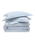 Luxe Premium Percale Duvet Set in La Mer