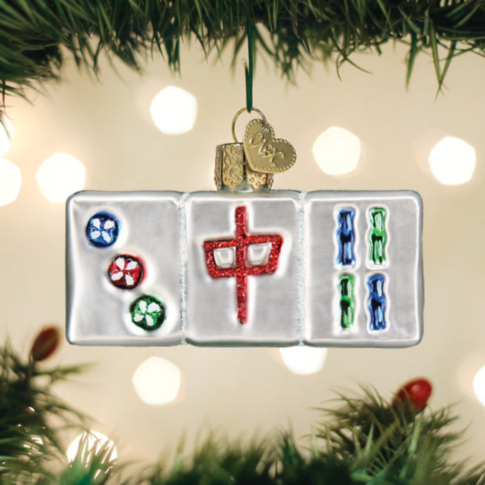 Mahjong Ornament - The Well Appointed House