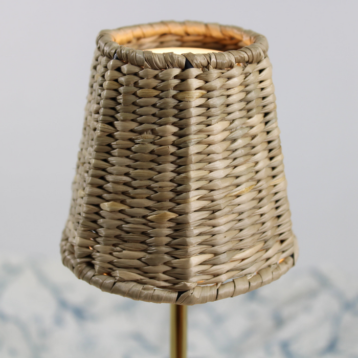 Micro Seagrass Cordless Shade (Empire Base) - The Well Appointed House