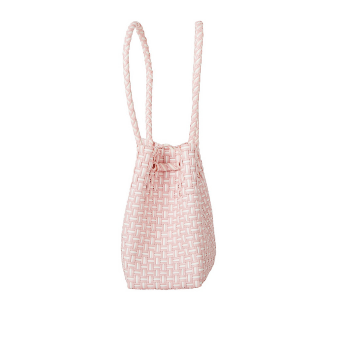 Midi Ella Tote in Light Pink Check - The Well Appointed House