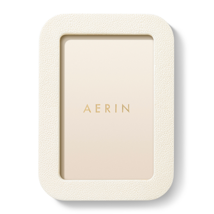 Modern Shagreen Frame, Cream - The Well Appointed House