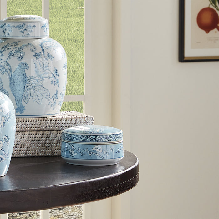 Monarch Empress Round Lidded Catchall Box - The Well Appointed House