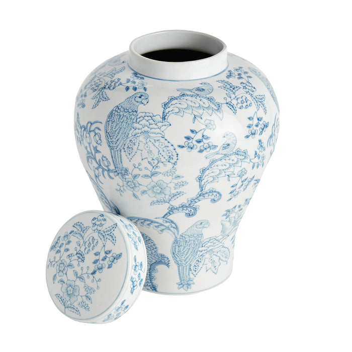 Monarch Parrot Ginger Jar - The Well Appointed House