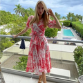 Monica Dress Red - The Well Appointed House