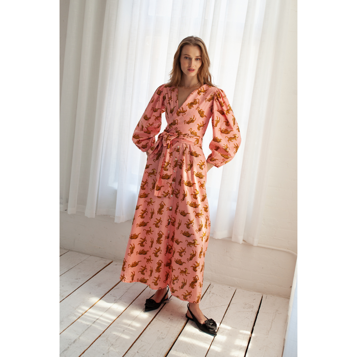 Monica Tiger Dress - The Well Appointed House