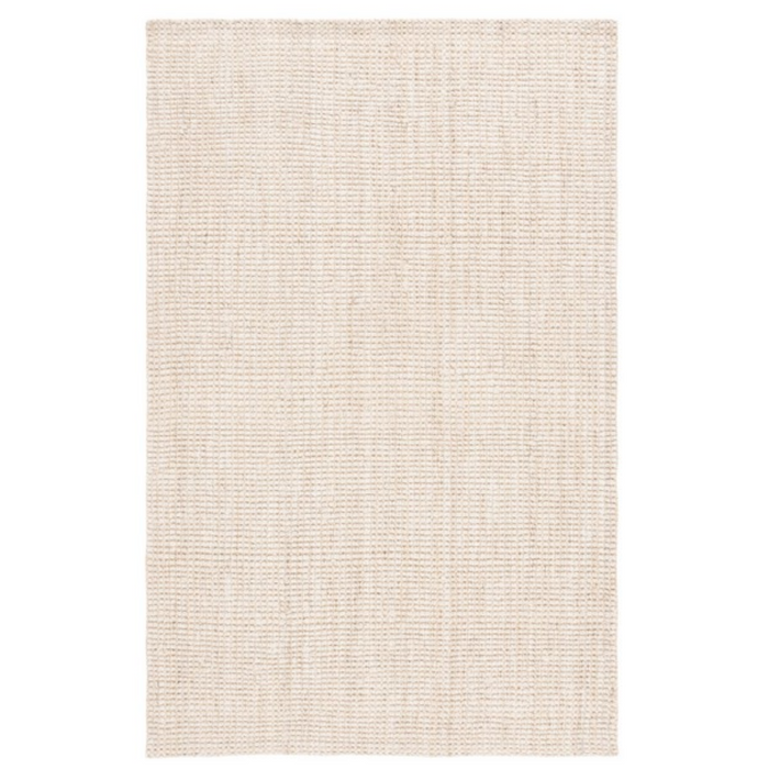 Natural Fiber Bleached Ivory Area Rug - The Well Appointed House