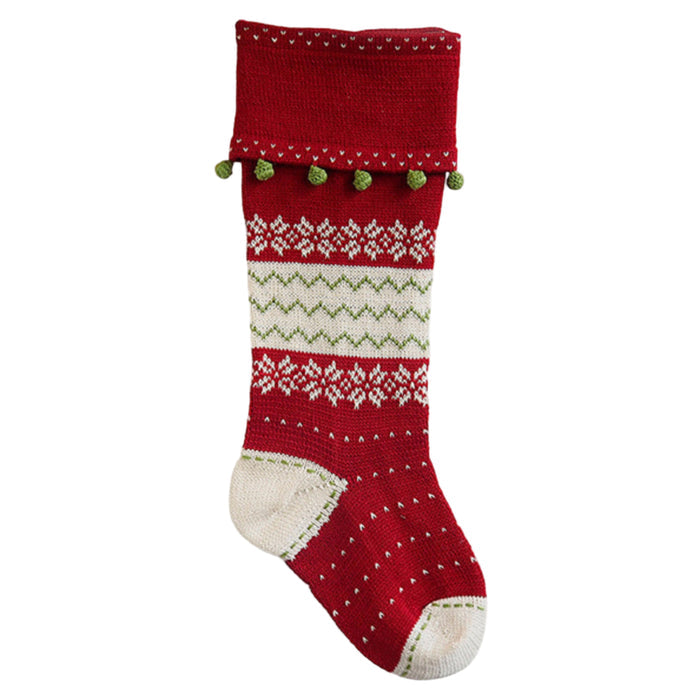 Nordic Smooth-Cuff Stocking - The Well Appointed House