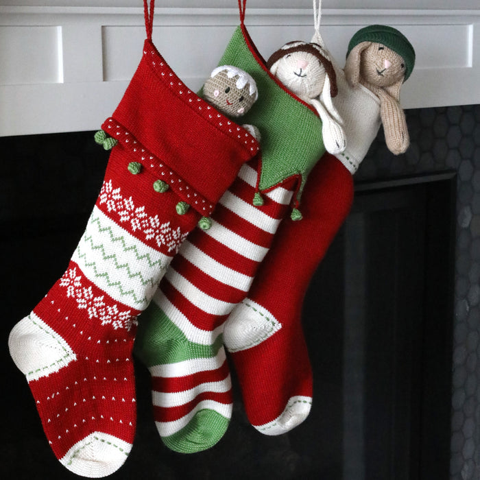 Nordic Smooth-Cuff Stocking - The Well Appointed House