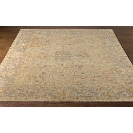 Normandy Beige & Grey Wool Rug, Available in a Variety of Sizes - Rugs - The Well Appointed House