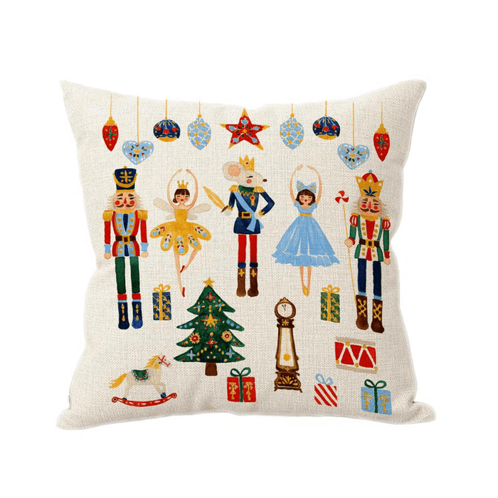 Nutcracker Suite Throw Pillow - Christmas Pillows - The Well Appointed House