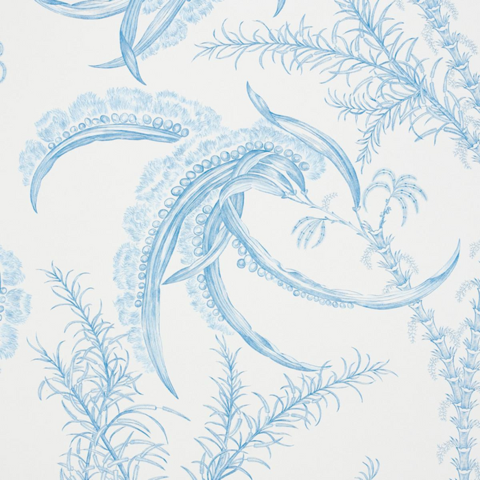 Ocean Toile Wallpaper  - The Well Appointed House