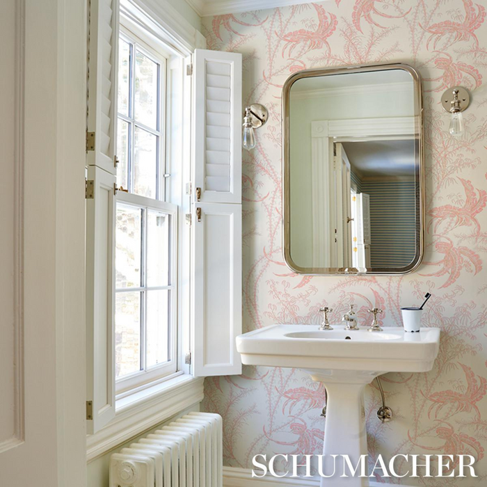 Ocean Toile Wallpaper  - The Well Appointed House