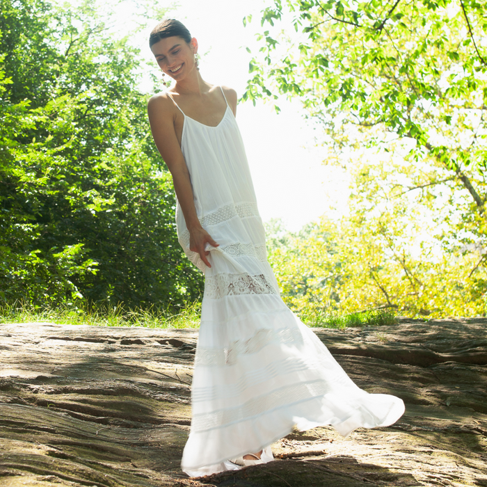 Paola Dress White - The Well Appointed House