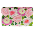 Pastel Roses Fully Beaded Clutch - The Well Appointed House