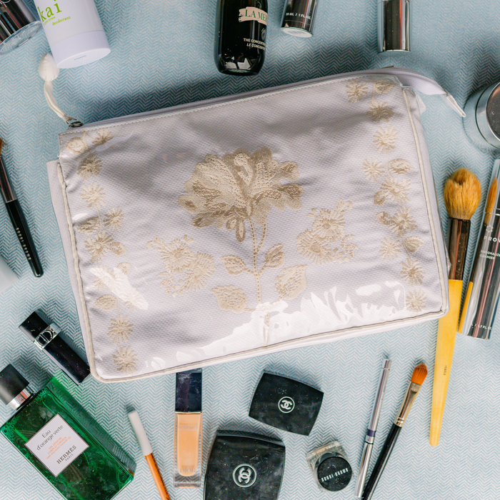 Peony Large Makeup Bag - The Well Appointed House